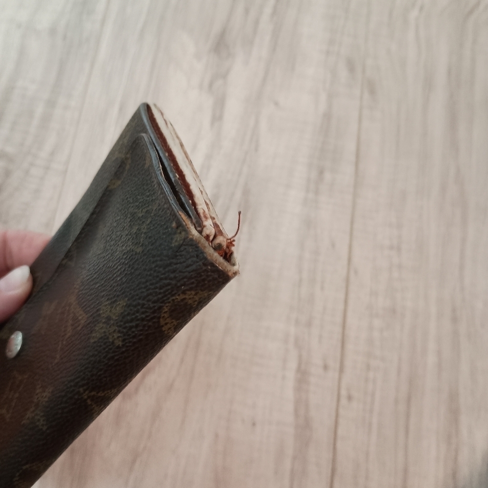 Louis Vuitton Monogram Portefeiulle Sarah LongBifold Wallet Brown Women's - Picture 3 of 16